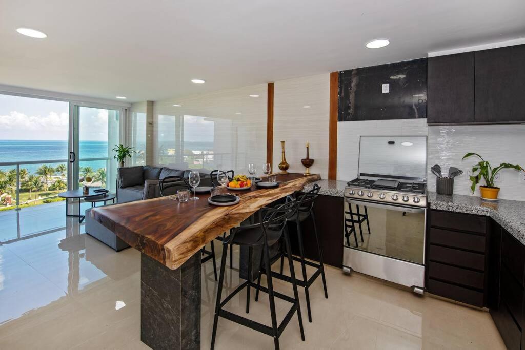 Amara, Depa Con Vista Al Mar Lejlighed Cancún Eksteriør billede