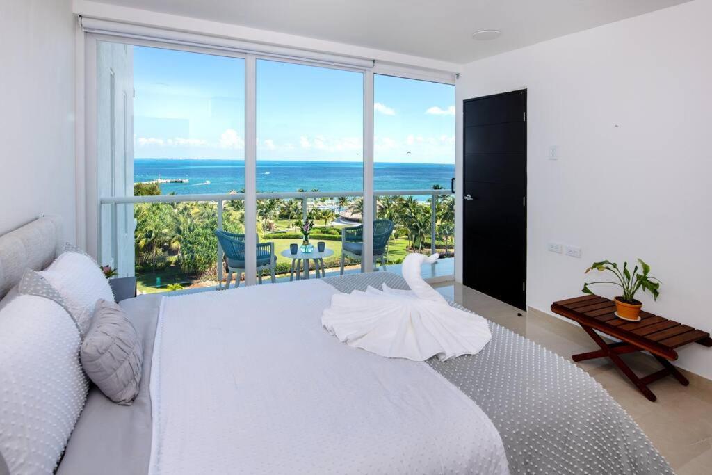 Amara, Depa Con Vista Al Mar Lejlighed Cancún Eksteriør billede