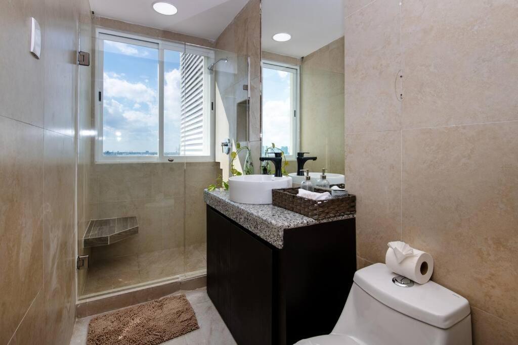 Amara, Depa Con Vista Al Mar Lejlighed Cancún Eksteriør billede