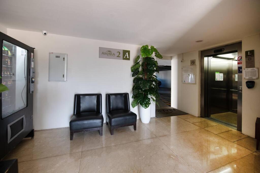 Amara, Depa Con Vista Al Mar Lejlighed Cancún Eksteriør billede
