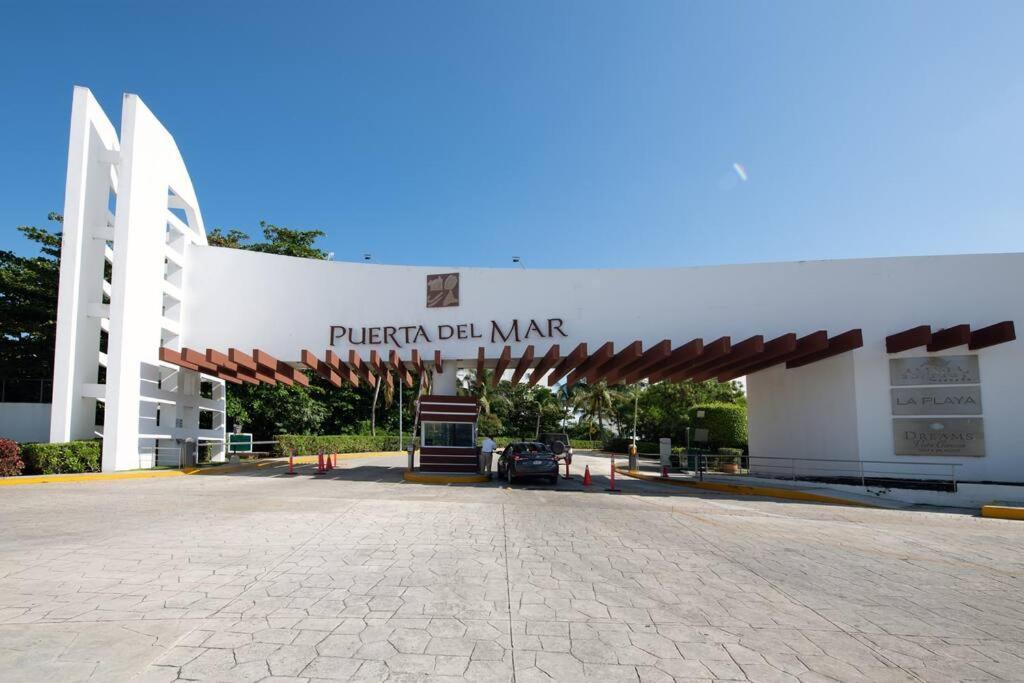 Amara, Depa Con Vista Al Mar Lejlighed Cancún Eksteriør billede